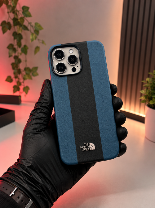 Blue & Black iPhone Case – Streetwear Aura & Bold Style