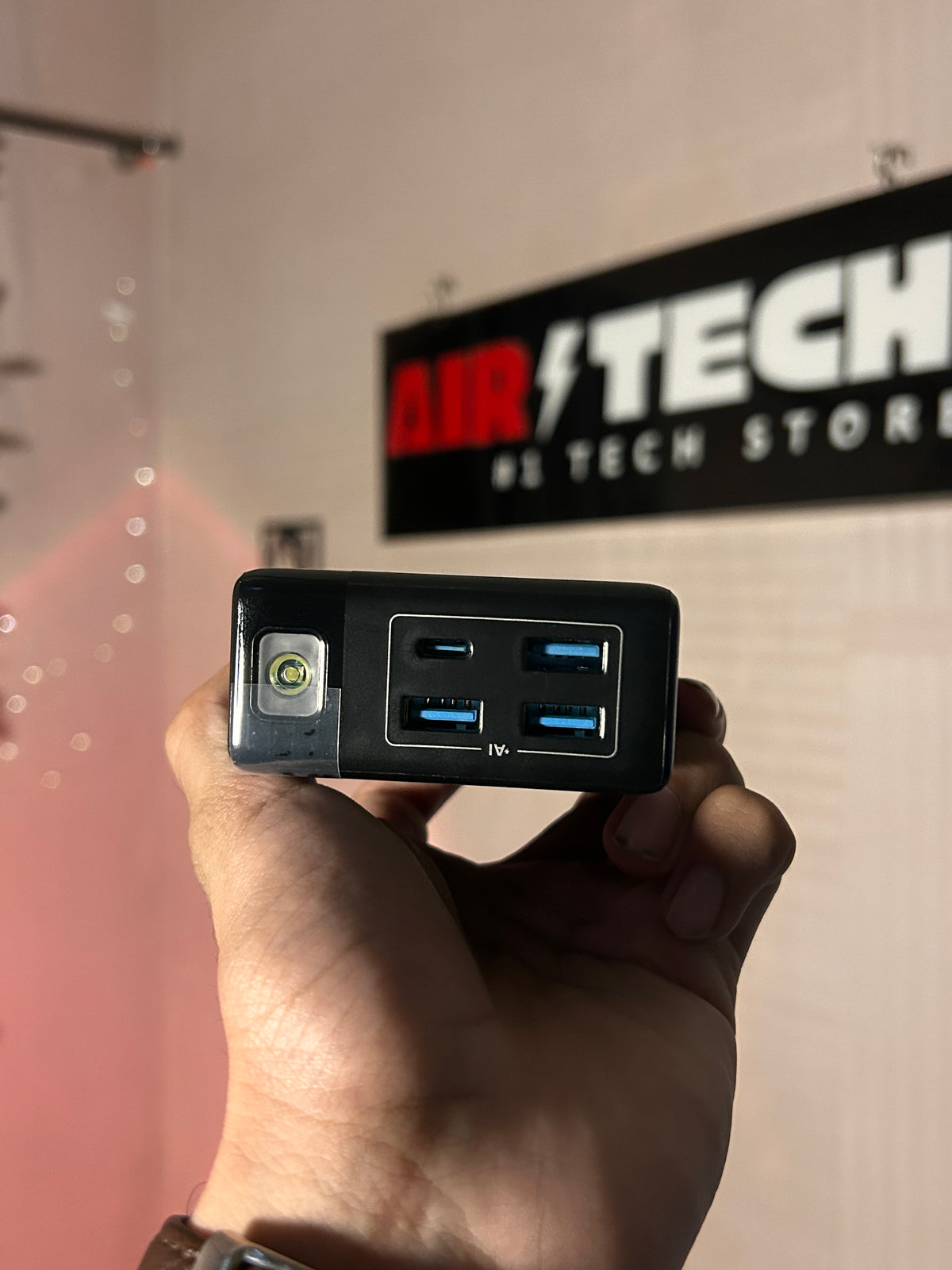 27,000mAh Power Bank – 30W Fast Charging | USB + Type-C