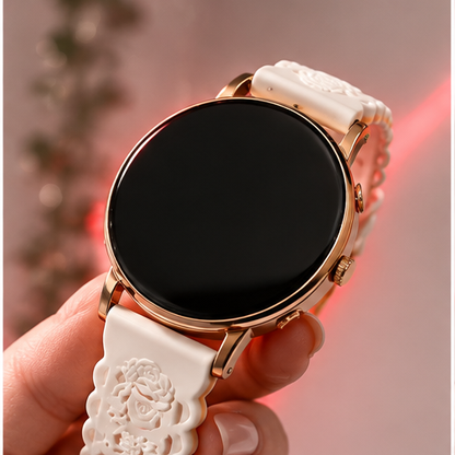 Ellva Smart Watch – HD AMOLED Display | Health Tracking & Aura Fit